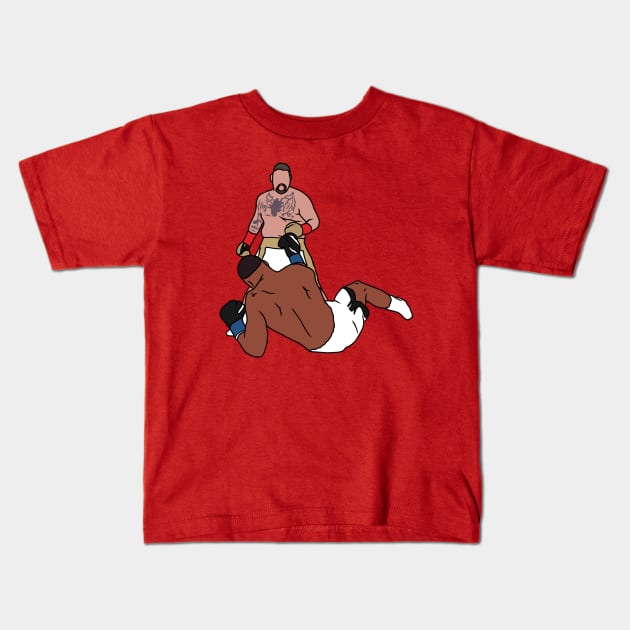 Andy Ruiz Jr. Defeats Anthony Joshua Kids T-Shirt by rattraptees